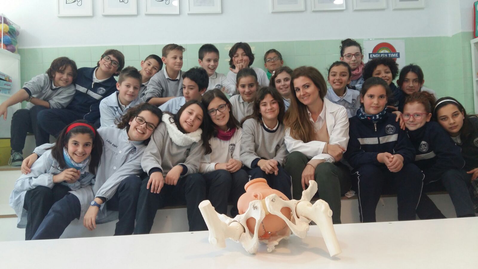 Lirios Tudela, protagonista del English Time Lab