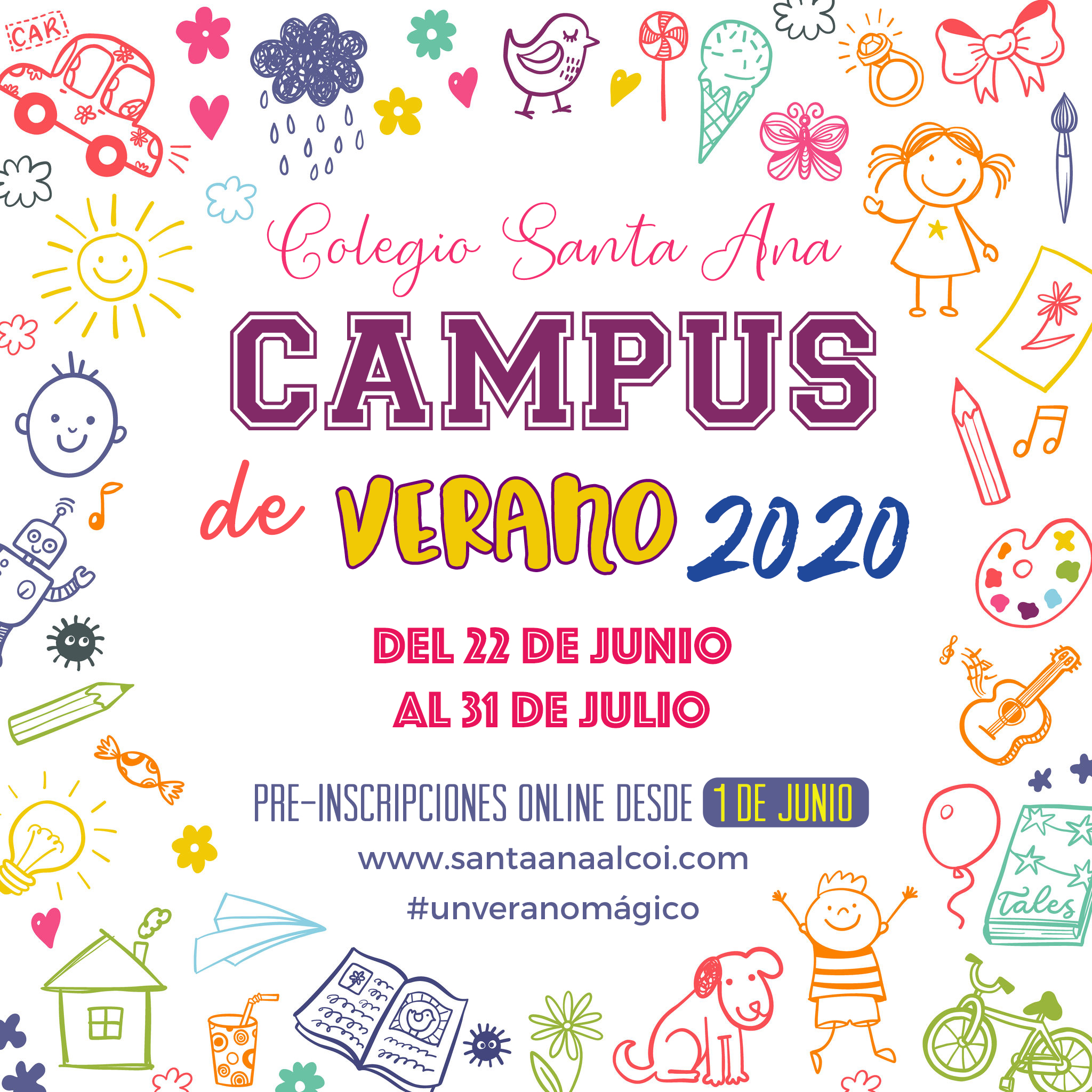 Abrimos pre-inscripción al Campus de Verano 2020