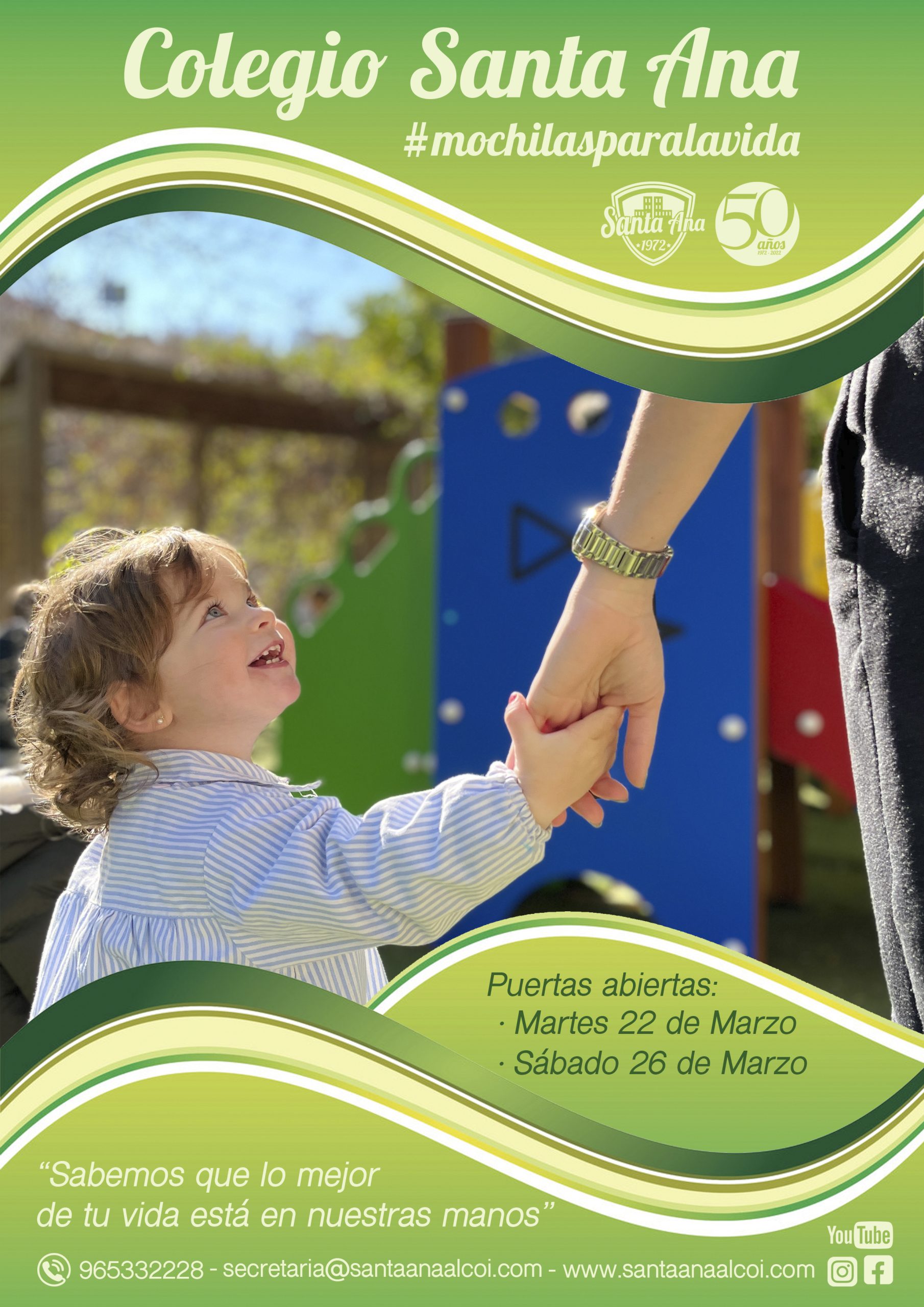 Jornadas de «Puertas Abiertas 2022» para Infantil, Primaria y Secundaria