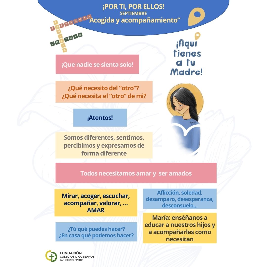 ¡Por tí, por ellos! mes de Septiembre