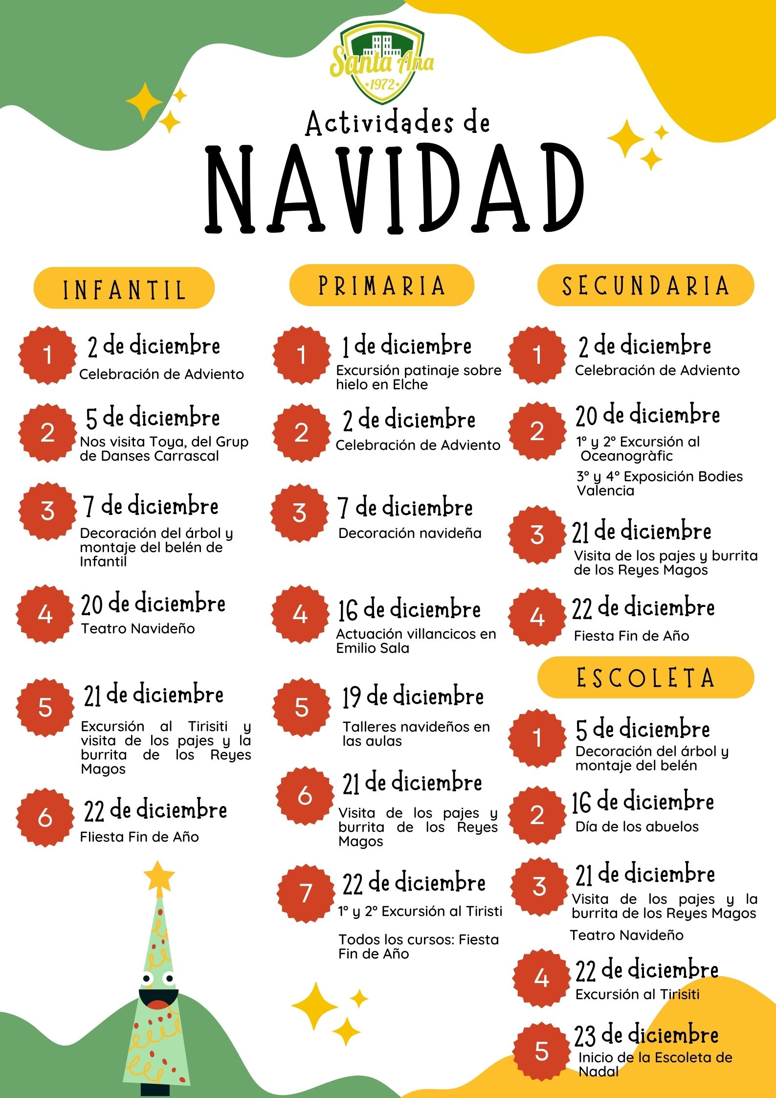Actividades de Navidad